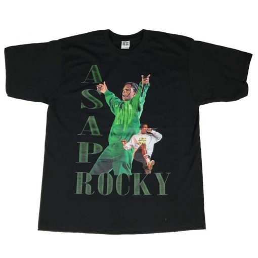 ASAP Rocky Artist Bootleg Tee Hip Hop Rap T-Shirt