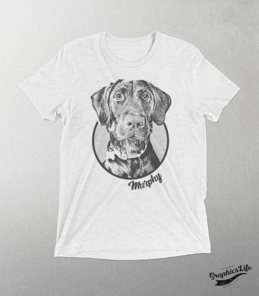 CARICATURE custom dog shirt V