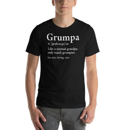 Grumpa Definition T Shirt V