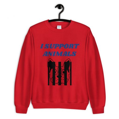 I Support Animal Sweatshirt