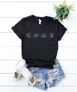 Map of the Soul Hearts T-shirt V