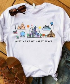Meet Me At My Happy Place T-Shirt V
