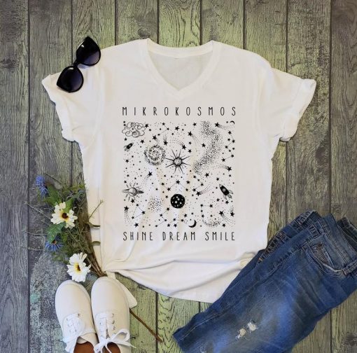 Mikrokosmos Shine Dream Smile T Shirt V