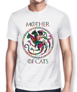 Mother Of Cats Funny Game of Thrones T-Shirt V