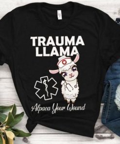 Trauma Llama T shirt