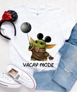 Vacay Mode Baby Yoda Disney T Shirt V