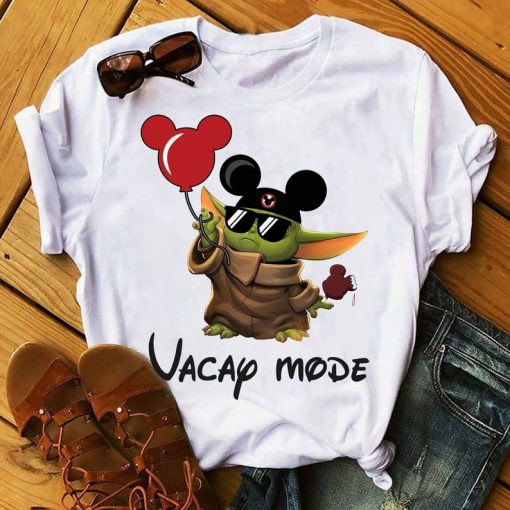 Vacay Mode Baby Yoda T Shirt V