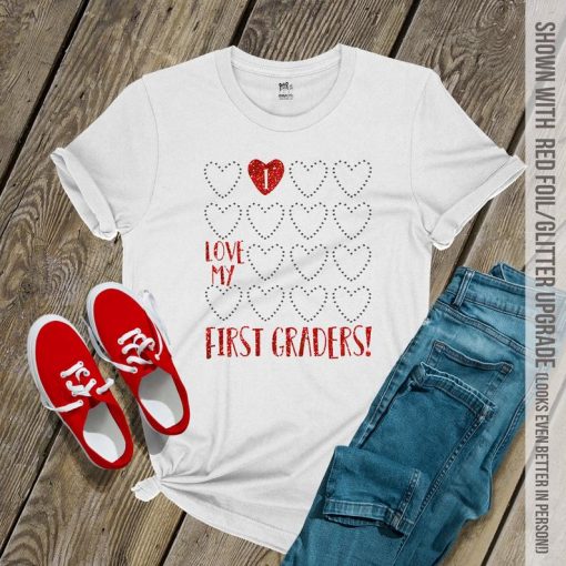 Valentine teacher shirt V