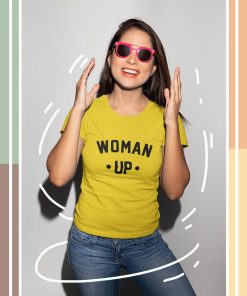 Woman Up T-shirt V
