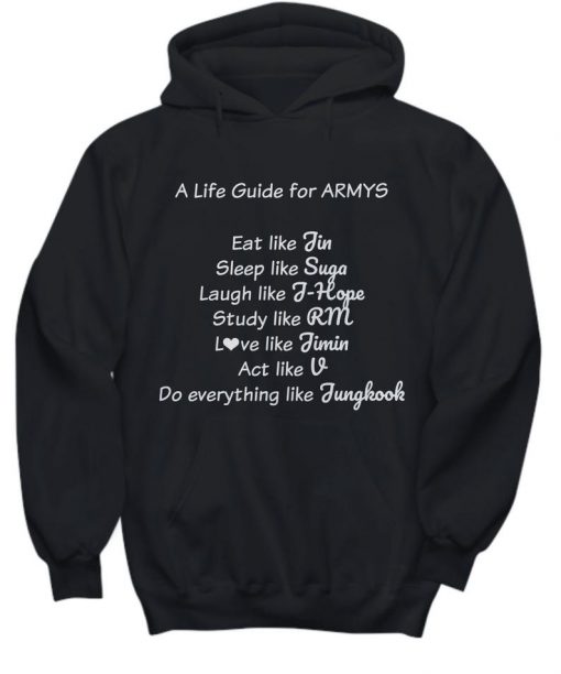 A Life Guide For ARMYS Hoodie V