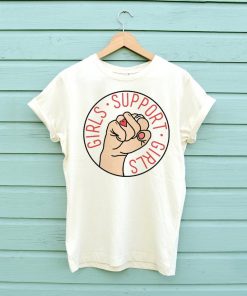 Girls Support Girls Soft Cotton T-Shirt