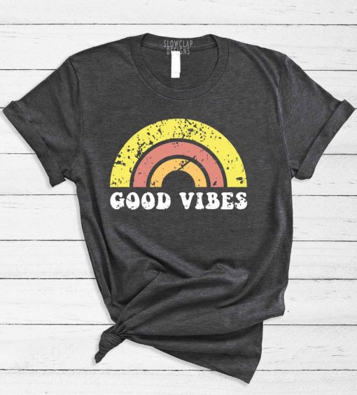 Good Vibes Cute Summer T Shirt V