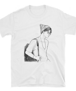 Jimin Park with eyeglasses fanart drawing Shirt