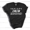 Seniors Friends 2020 The One Where They Are Quarantined Shirt V