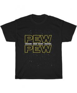 Space Pew Pew Wars Noises Science T Shirt