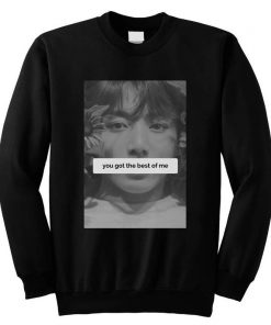 You Got The Best of Me Jeon Jungkook Sweatshirt