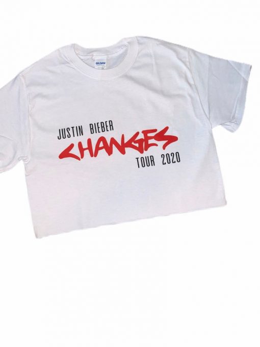 Changes Justin Bieber Tour Tshirt