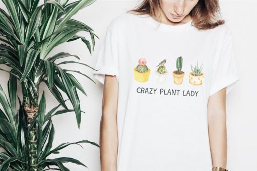 Crazy plant lady Plant shirt V