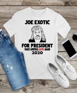 Joe Exotic For President Novelty T-Shirt V