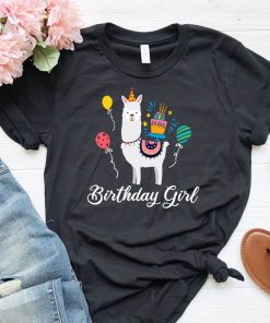 Llama Birthday Shirt V