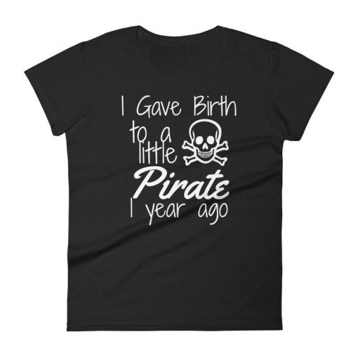 Mom of the Birthday Boy Pirate Birthday Shirt