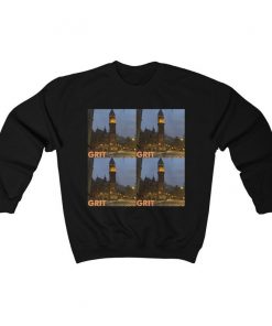 NYC cityscape art sweatshirt