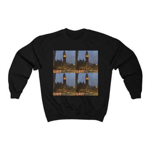 NYC cityscape art sweatshirt