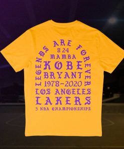 No One Like Kobe T-Shirt Back