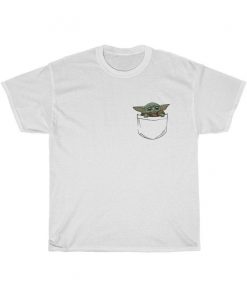 Pocket Tee Baby Yoda Shirt