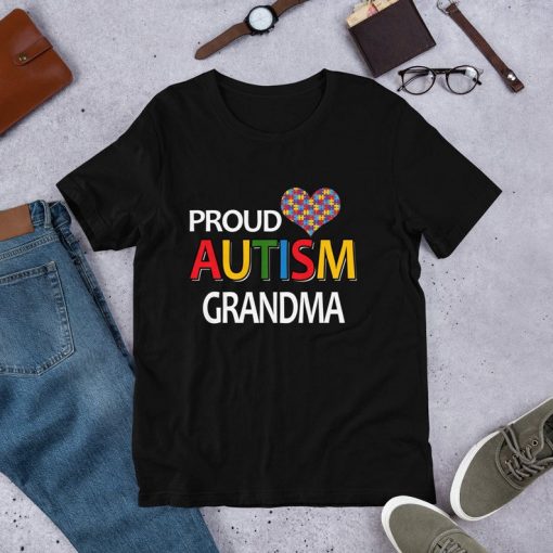 Proud Autism Grandma Shirt V