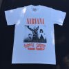 Vintage 90’s Nirvana In Utero Butthole Surfers Tour 1993 T-Shirt V