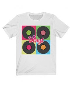 Vinyl records pop art design Shirt