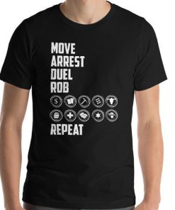 Western Legends Inspired Board Game Unisex T-Shirt