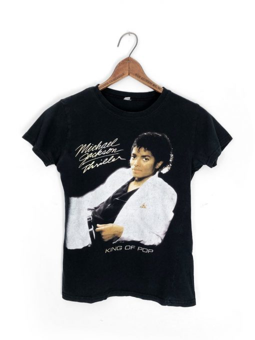 90s Micheal Jackson Thriller Album Rock Tour T Shirt