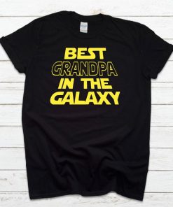 Best Grandpa in the Galaxy Shirt