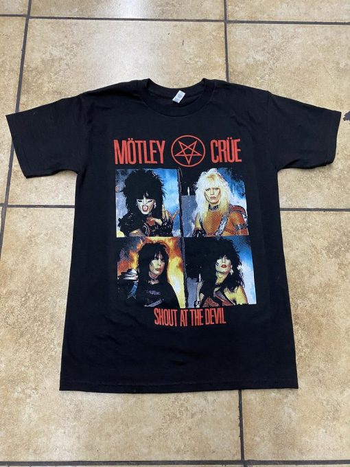 Motley Crue Shout At The Devil T Shirt