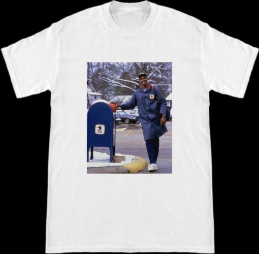 Utah Jazz Karl Malone The Mailman Delivering T-Shirt