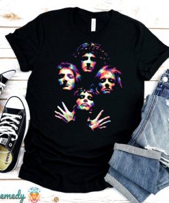 Vintage Abstract Queen Band T-Shirt