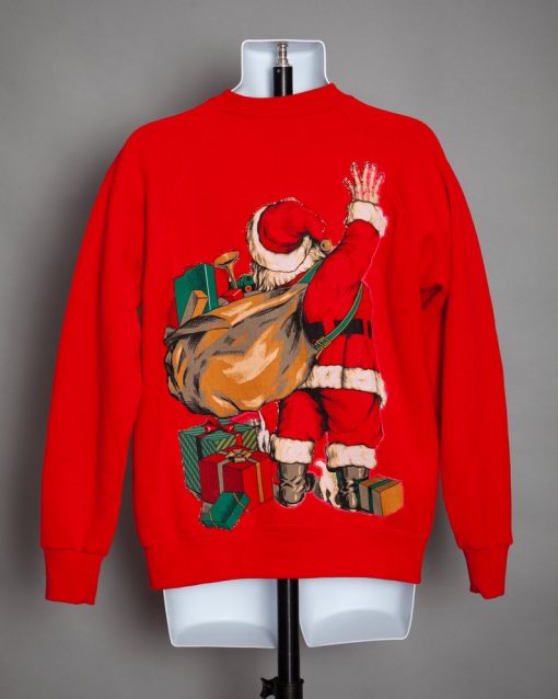 80s 90s Santa Claus Christmas Sweatshirt