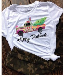 Christmas truck shirt