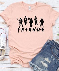 Horror Friends Movie Tee Shirt