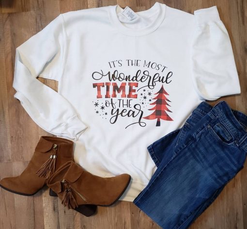 It's the most wonderful time of the year Christmas sweatshirt