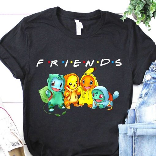 Pokemon Friends TV Show shirt