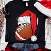 Santa Football Christmas Shirt