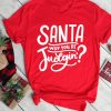 Santa Nice List Bad List Shirt