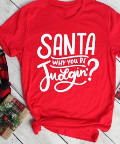 Santa Nice List Bad List Shirt