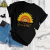 Sunflower With A Nurse Heartbeat Hippie Sunshine Unisex T-Shirt