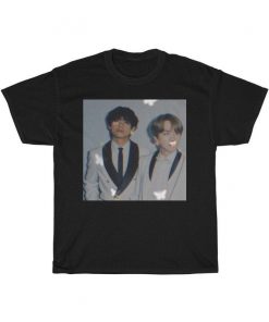 Taehyung & Yoongi 90s Retro Unisex Tshirt