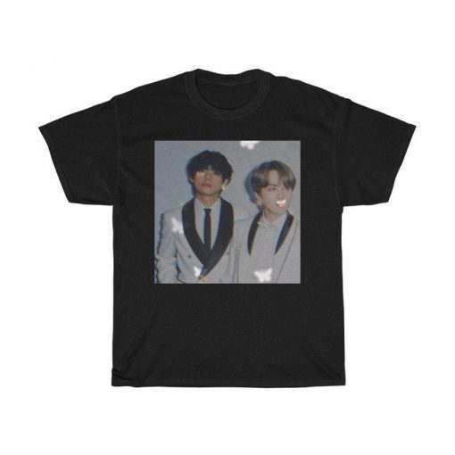 Taehyung & Yoongi 90s Retro Unisex Tshirt