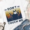 Don't Touch Me Pewpew Cat T-Shirt